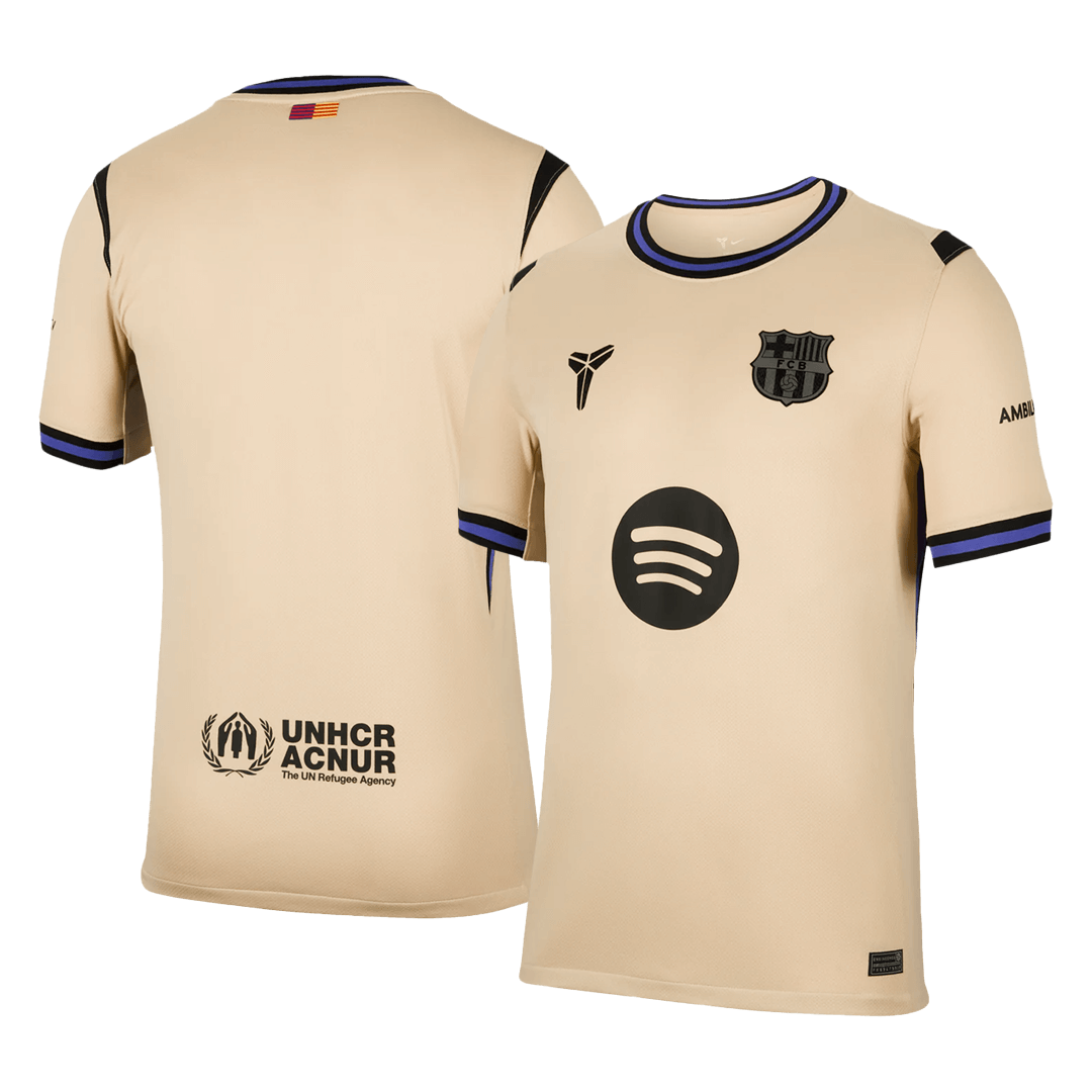 Barcelona x Kobe Bryan Soccer Jersey Away Custom Shirt 2025/26