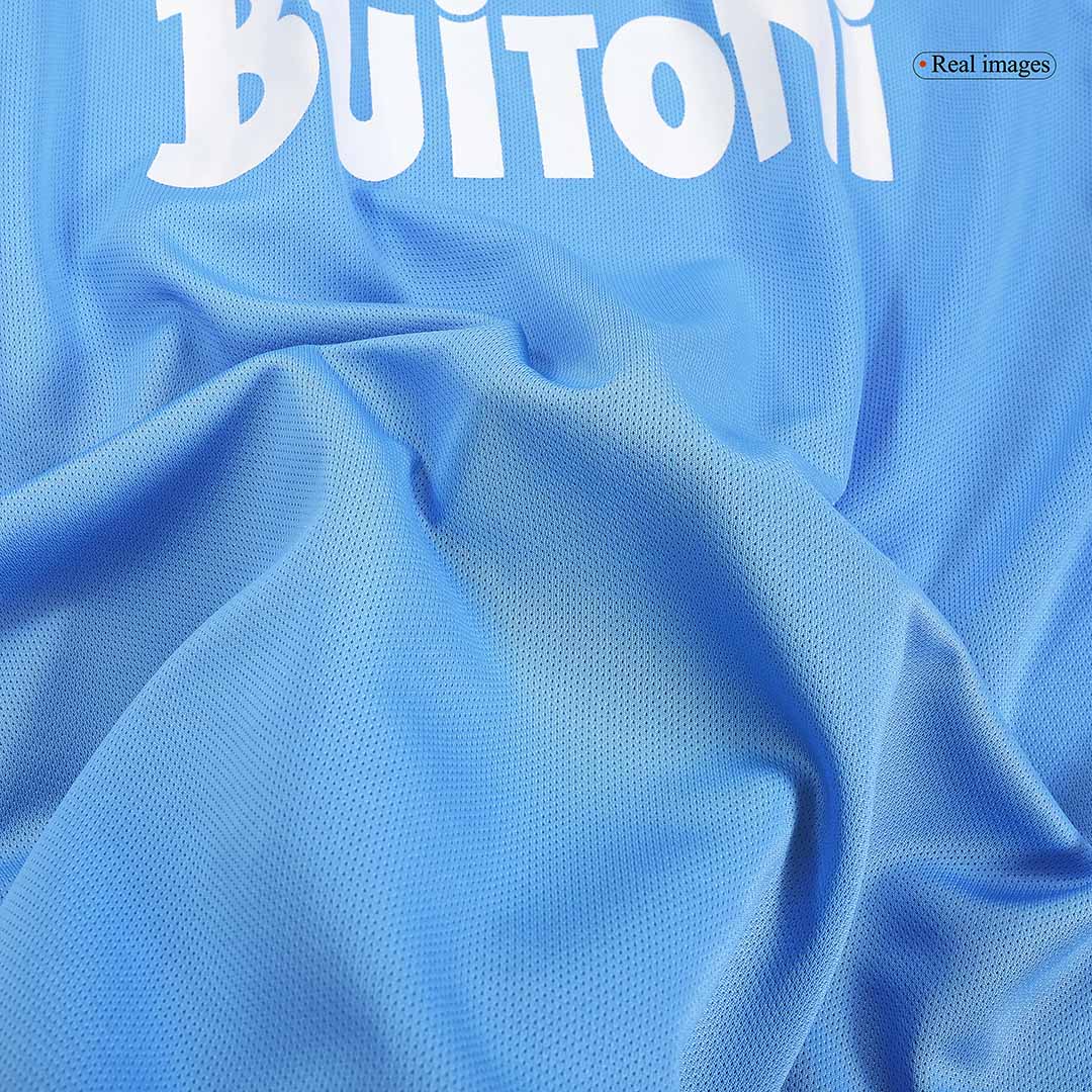 Retro 1986/87 Napoli Home Soccer Jersey