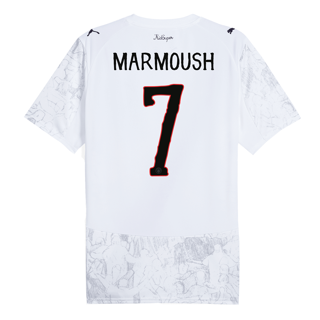 MARMOUSH #7 Manchester City KidSuper Soccer Jersey 2025/26 - Club World Cup