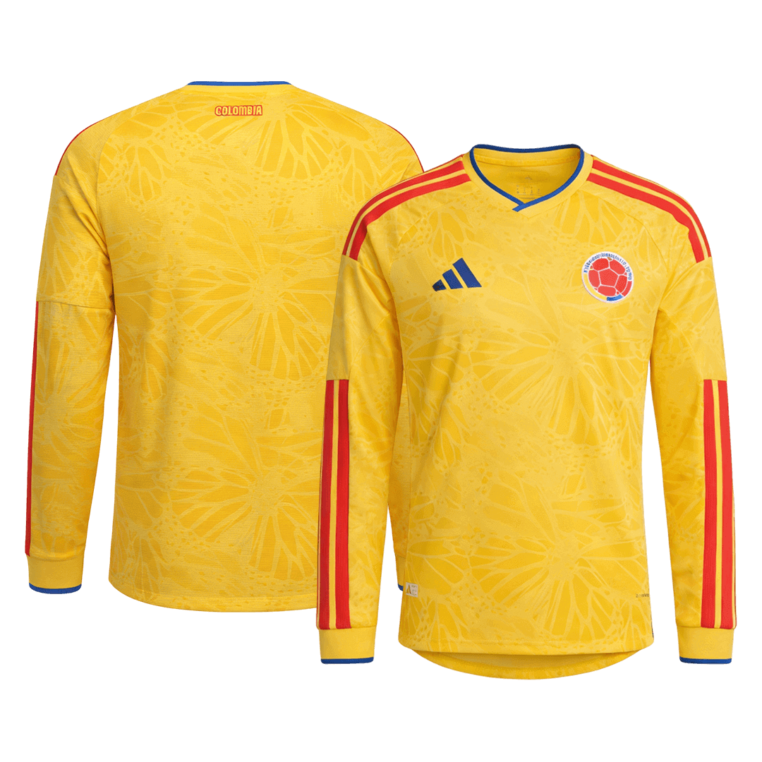 Colombia Home Long Sleeve Jersey World Cup 2026