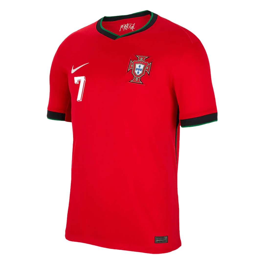 RONALDO #7 Portugal Soccer Jersey Home Custom Shirt 2024