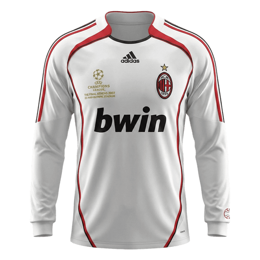 Retro Soccer Jersey AC Milan Away Long Sleeve 2006/07