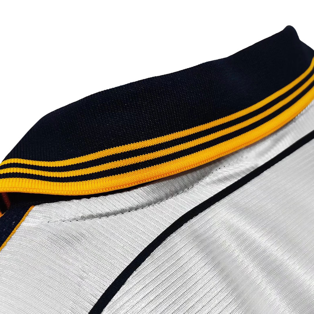 Retro Jersey  RAUL #7 Real Madrid Retro Jersey Home Soccer Shirt 1998/00