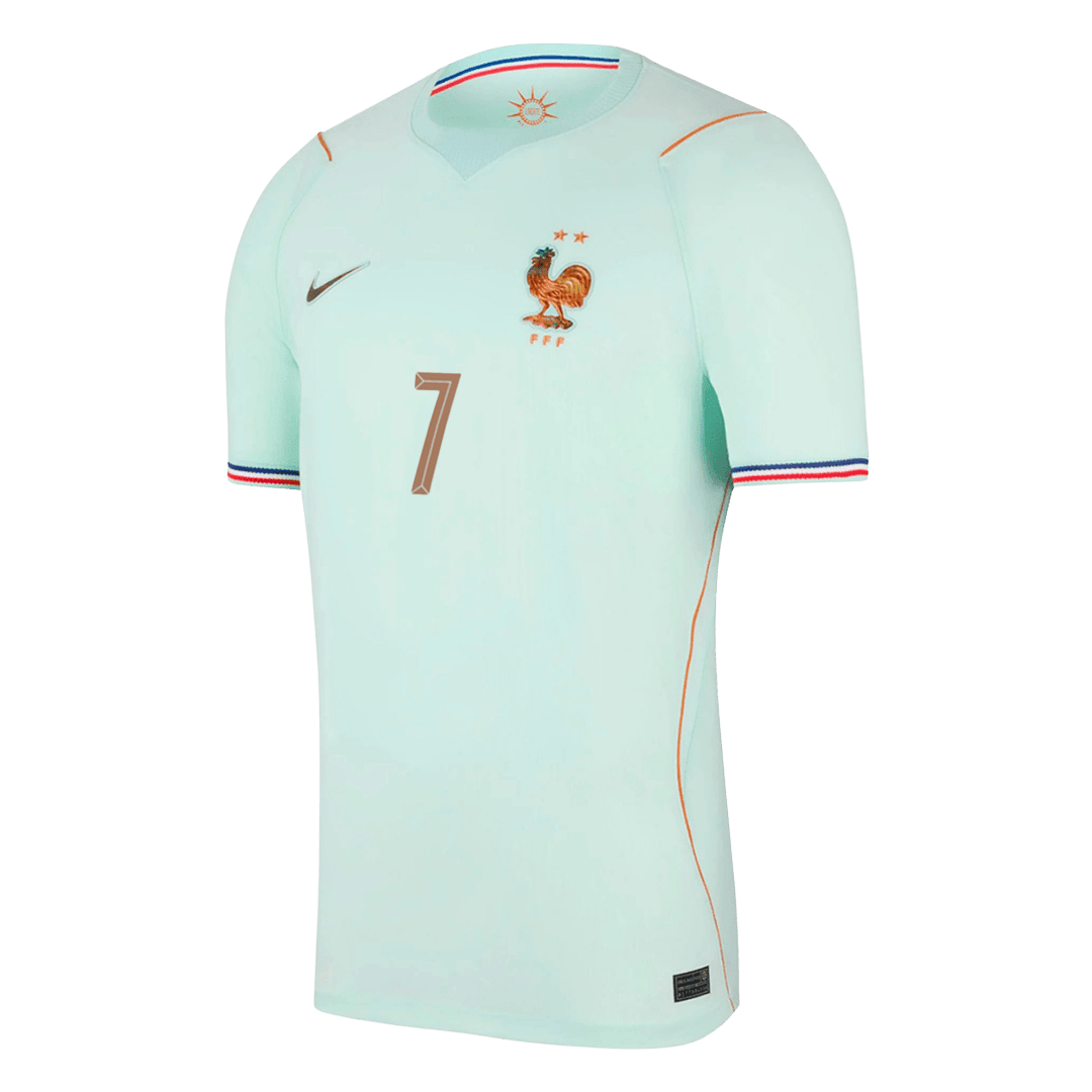 DEMBELE #7 France Away Soccer Jersey World Cup 2026
