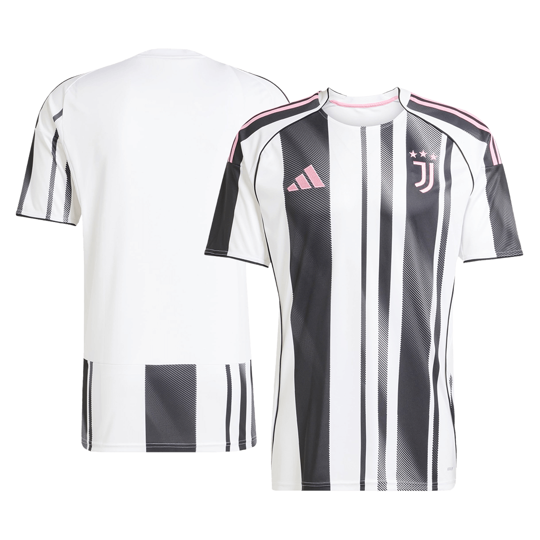 Juventus Home Soccer Jersey 2025/26 Black&White
