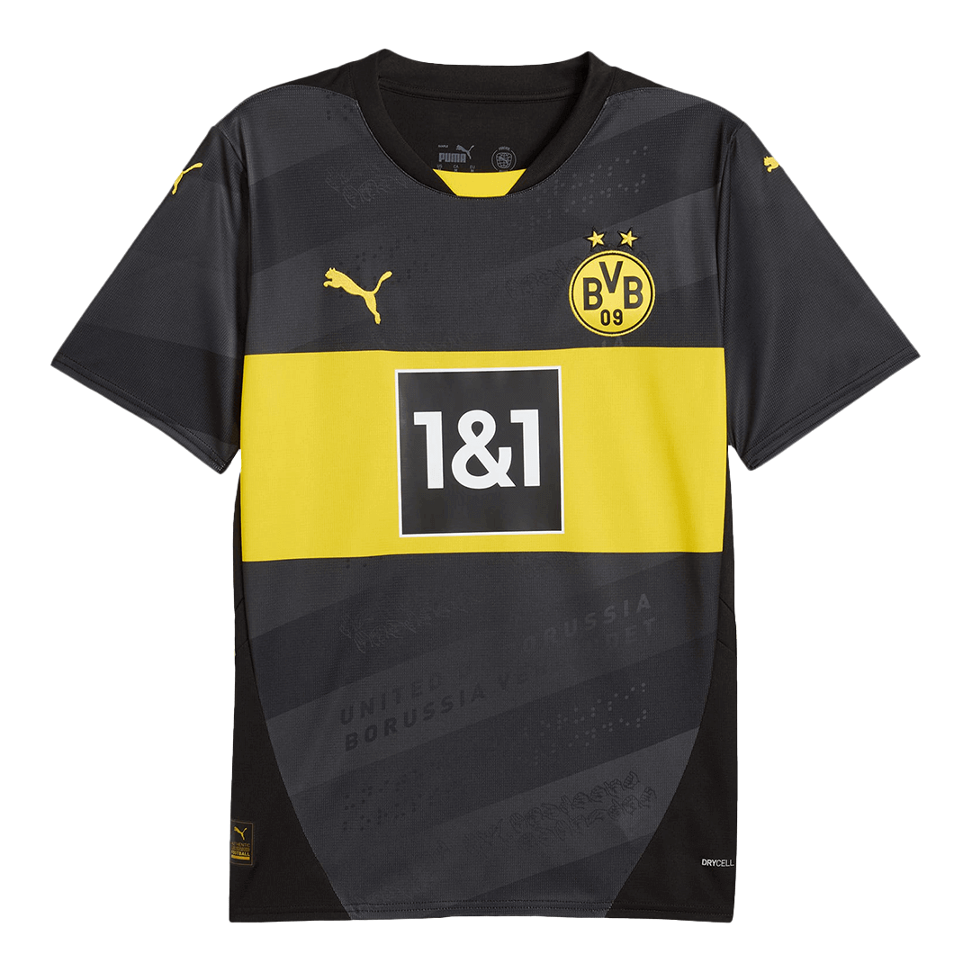 Borussia Dortmund Soccer Jersey Away Custom Shirt 2024/25