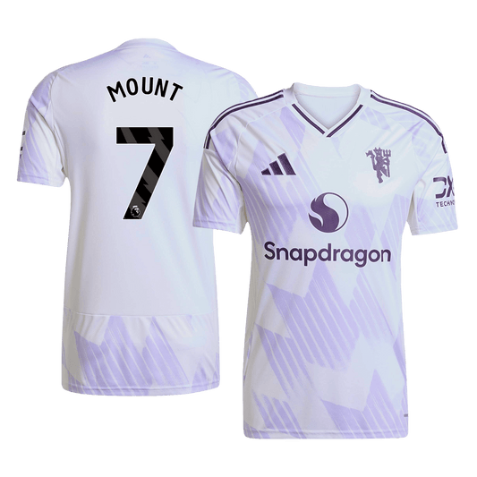 MOUNT #7 Manchester United Away Soccer Jersey 2025/26