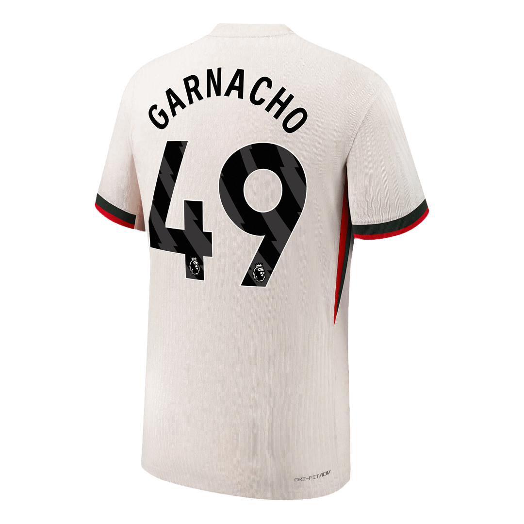 GARNACHO #49 Chelsea Away Authentic Soccer Jersey 2025/26