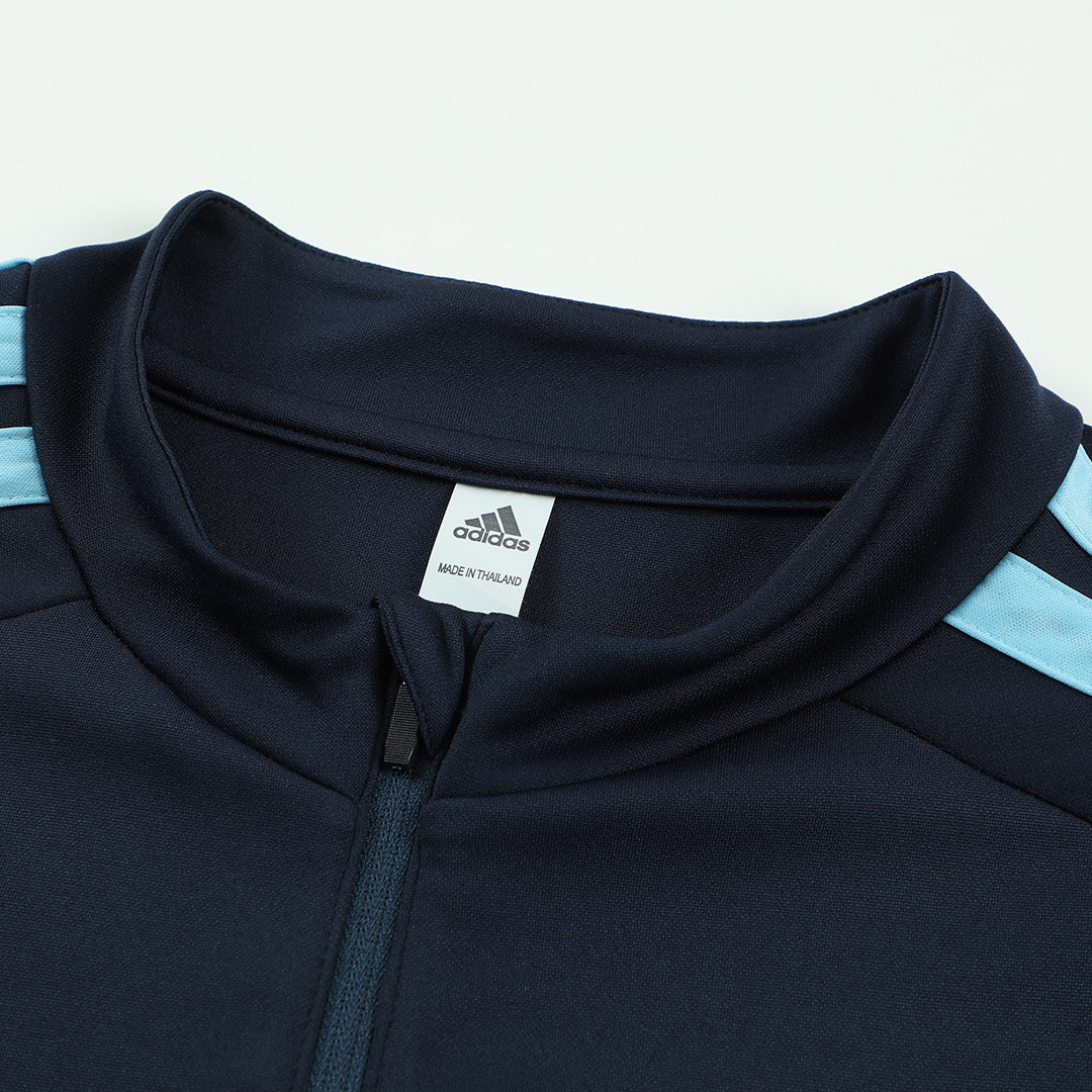 Argentina 1/4 Zip Tracksuit 2026 Kids Navy