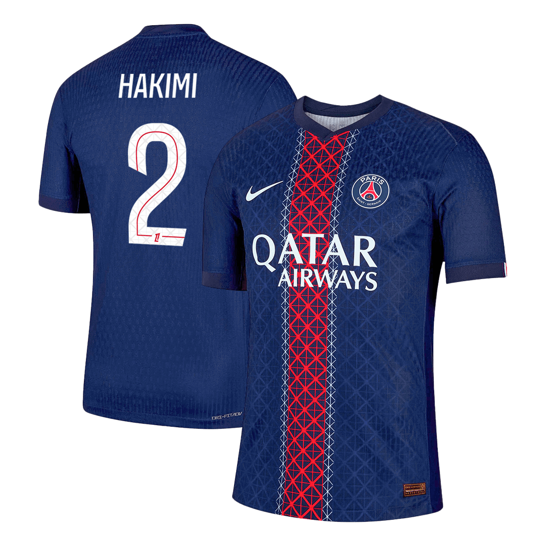 HAKIMI #2 PSG Home Player Version Jersey 2025/26