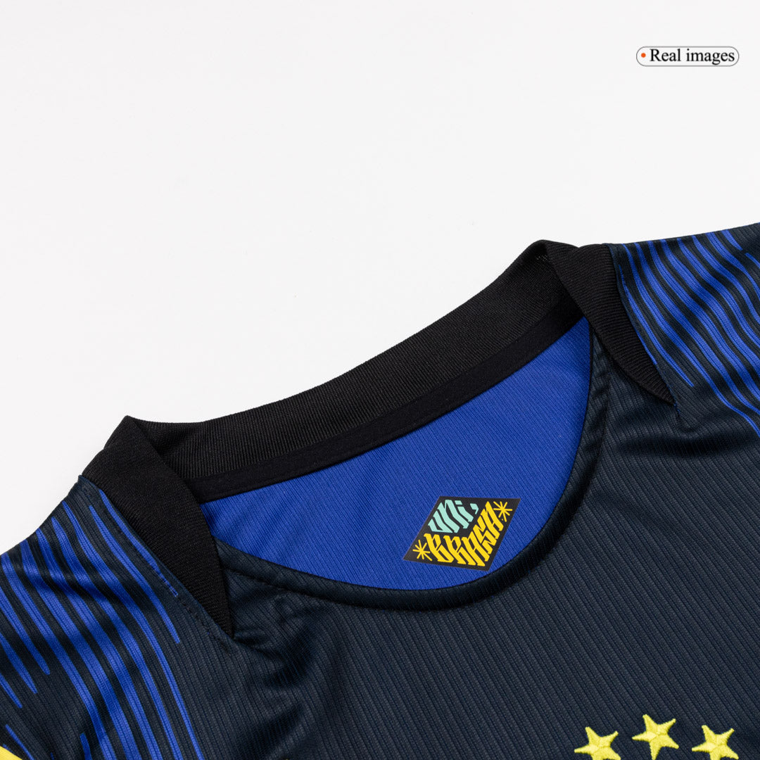 MARQUINHOS #4 Brazil Away Soccer Jersey World Cup 2026