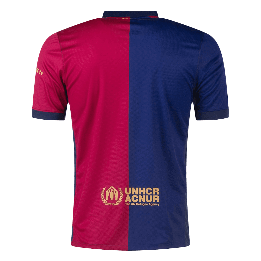 Barcelona Home Soccer Jersey 2024/25 - COLDPLAY