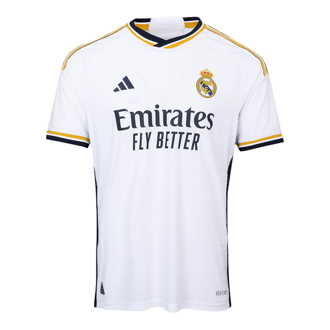 Authentic CHAMPIONS KROOS #6 Soccer Jersey Real Madrid Home Shirt 2023/24