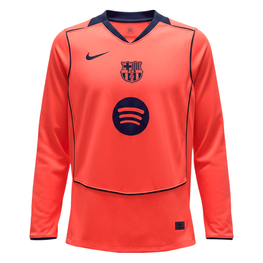 Barcelona Third Away Long Sleeve Jersey 2025/26
