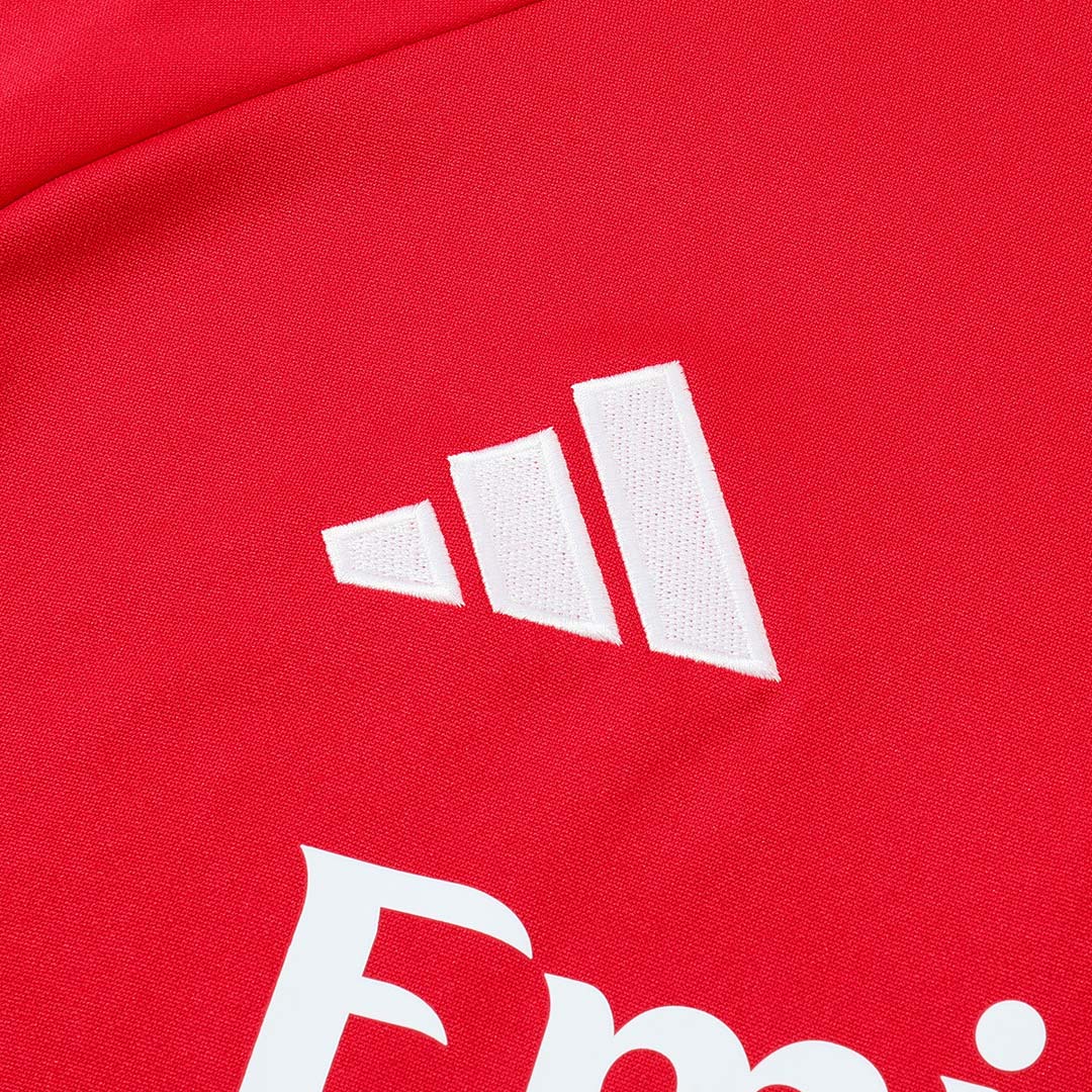 Arsenal 1/4 Zip Tracksuit 2025/26 Kids Red