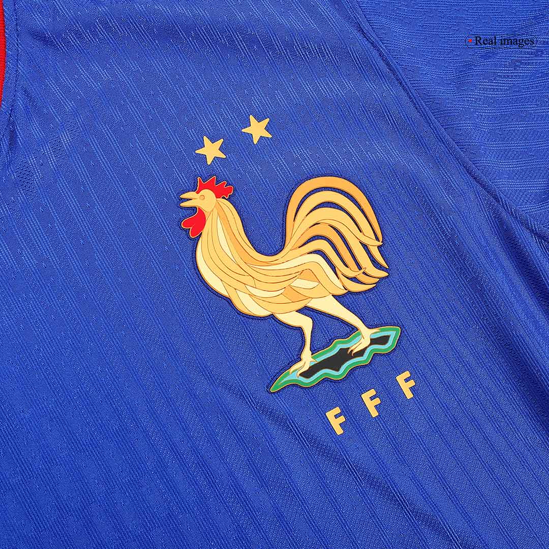 Authentic MBAPPE #10 France Home Soccer Jersey Euro 2024