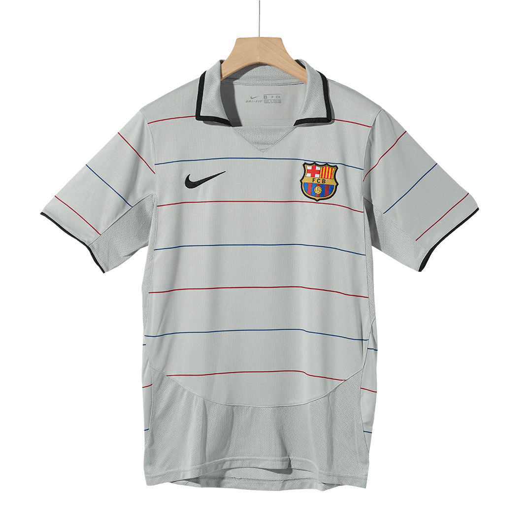 Retro 2003/04 Barcelona Away Soccer Jersey