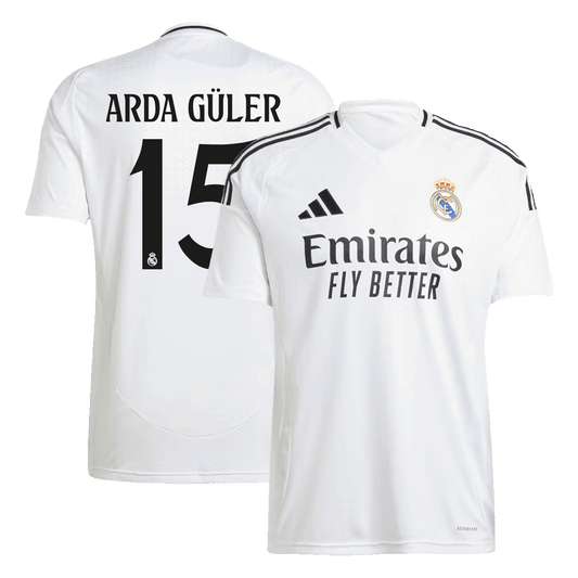 ARDA G¡§1ler #15 Real Madrid Home soccer jersey 2024/25