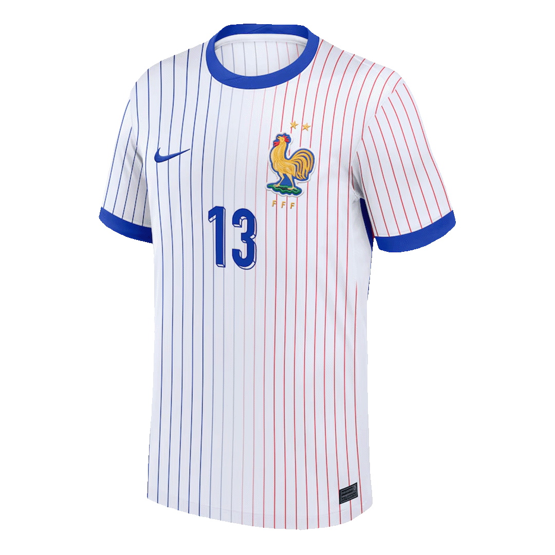 KANTE #13 France Away Soccer Jersey Euro 2024