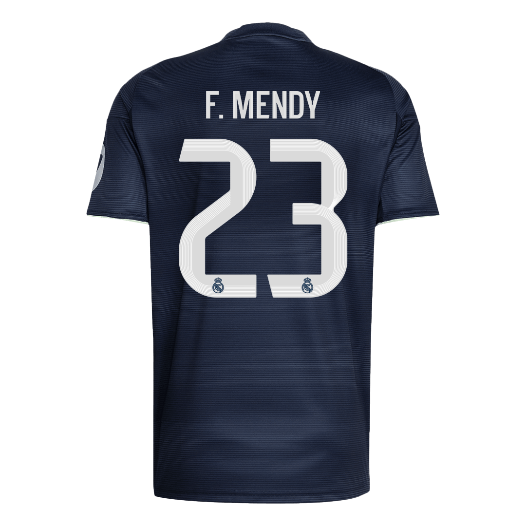 F.MENDY #23 Real Madrid Away Soccer Jersey 2025/26