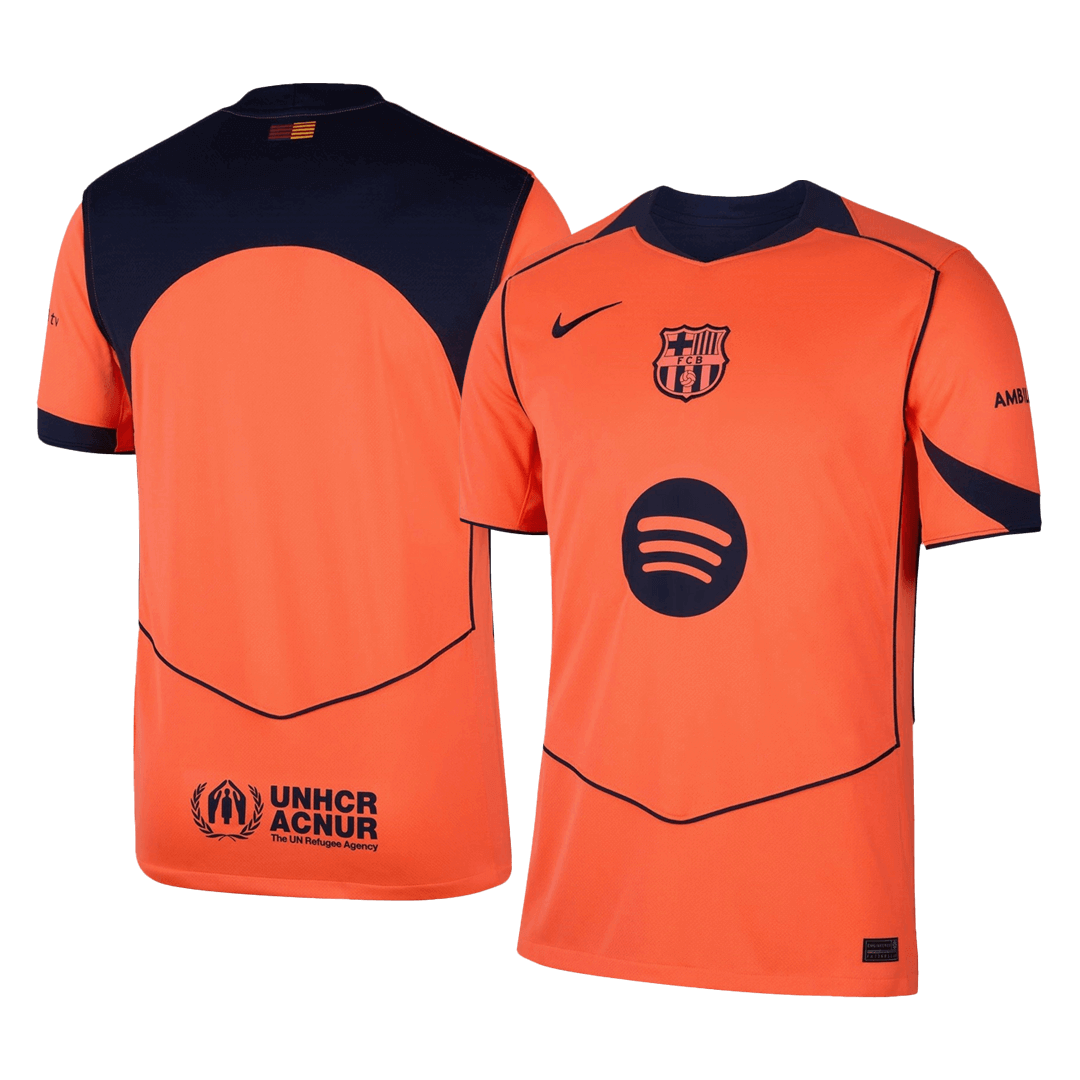 $8.9 Barcelona Third Away Soccer Jersey 2025/26