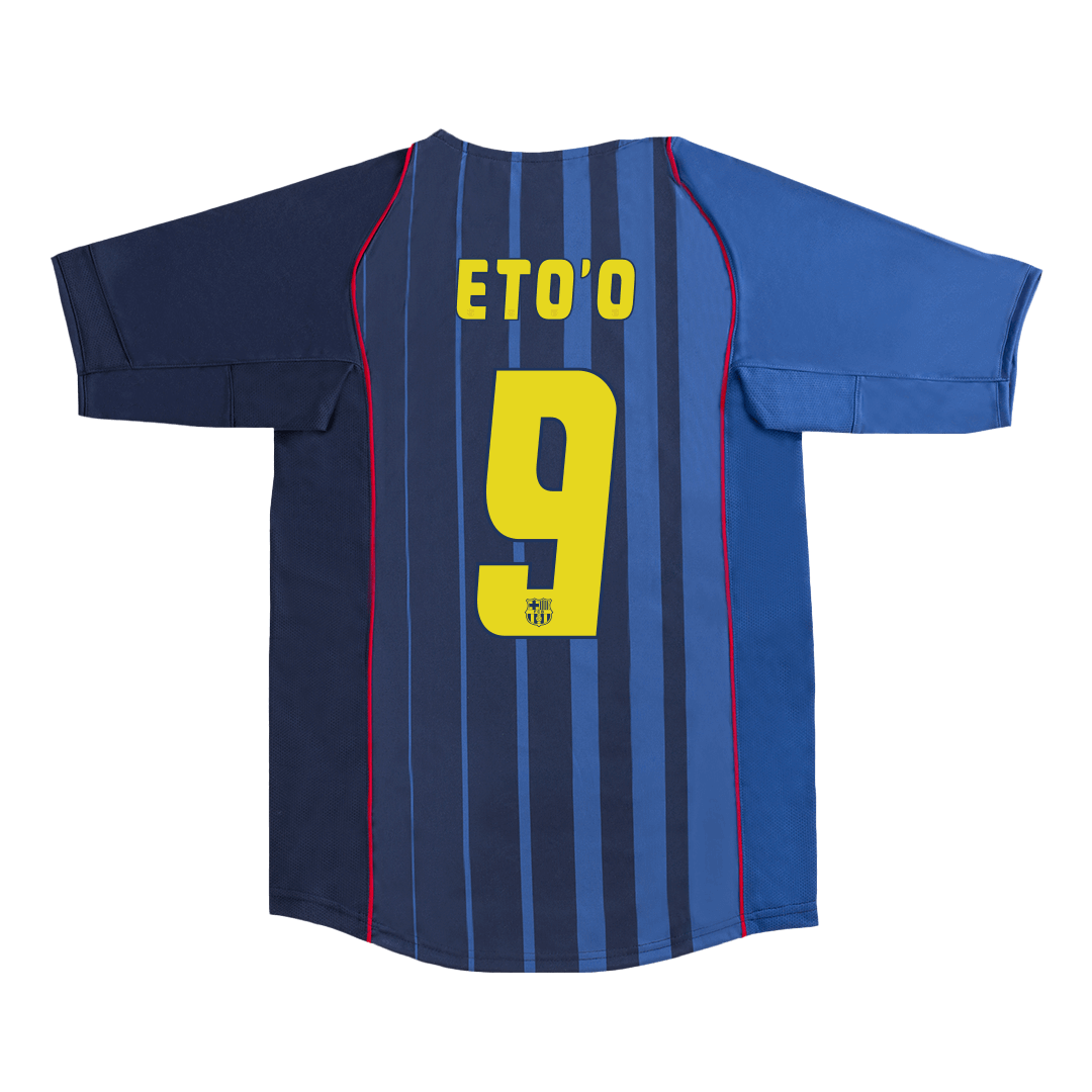 Camiseta retro ETO'O #9 Camiseta de fútbol retro de Barcelona 2004/05