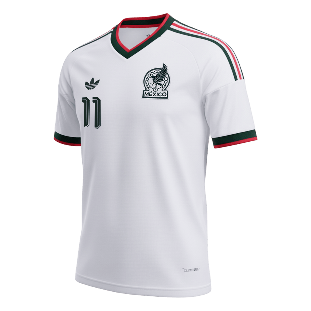 S.GIMENEZ #11 Mexico Away Soccer Jersey World Cup 2026