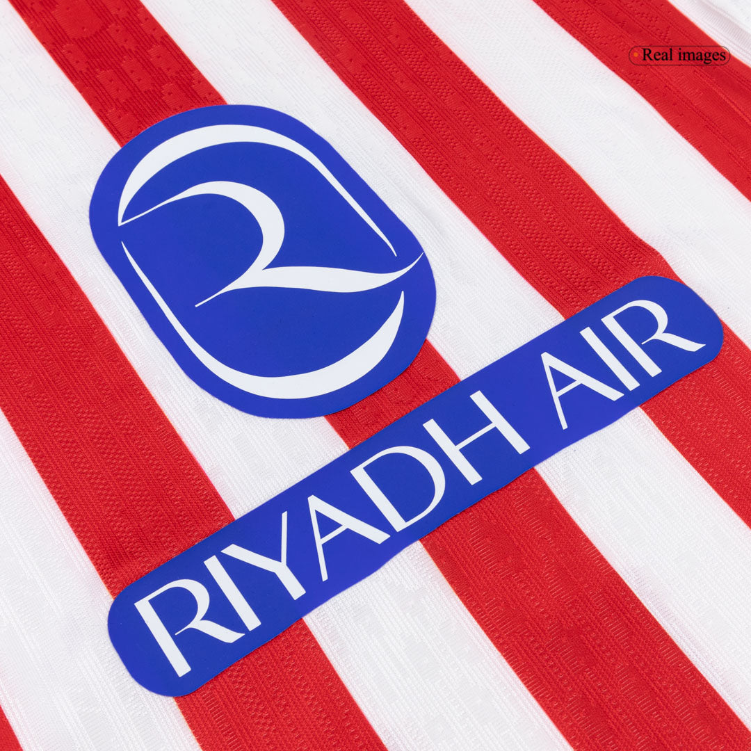 SØRLOTH #9 Atletico Madrid Home Player Version Jersey 2025/26