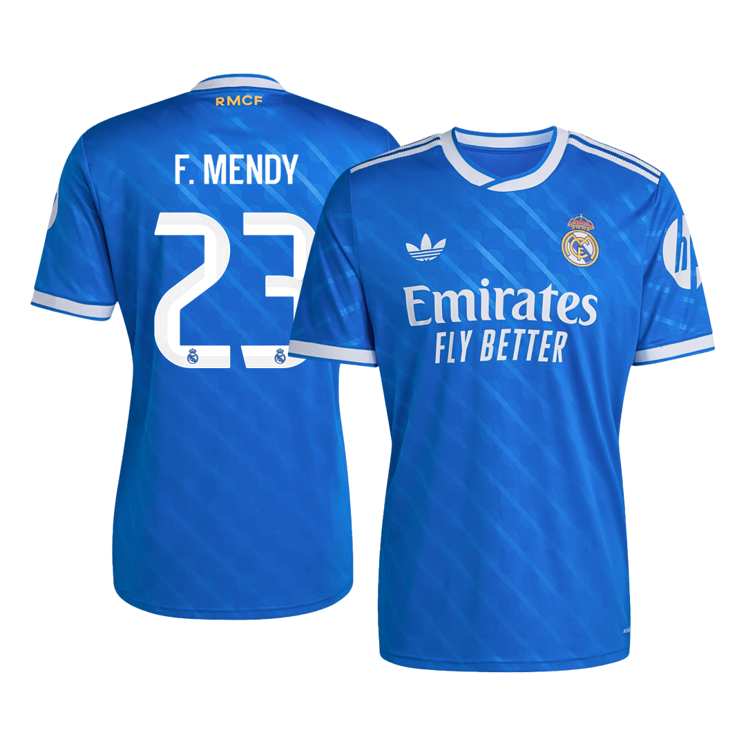 F. MENDY #23 Real Madrid Third Away Soccer Jersey 2025/26