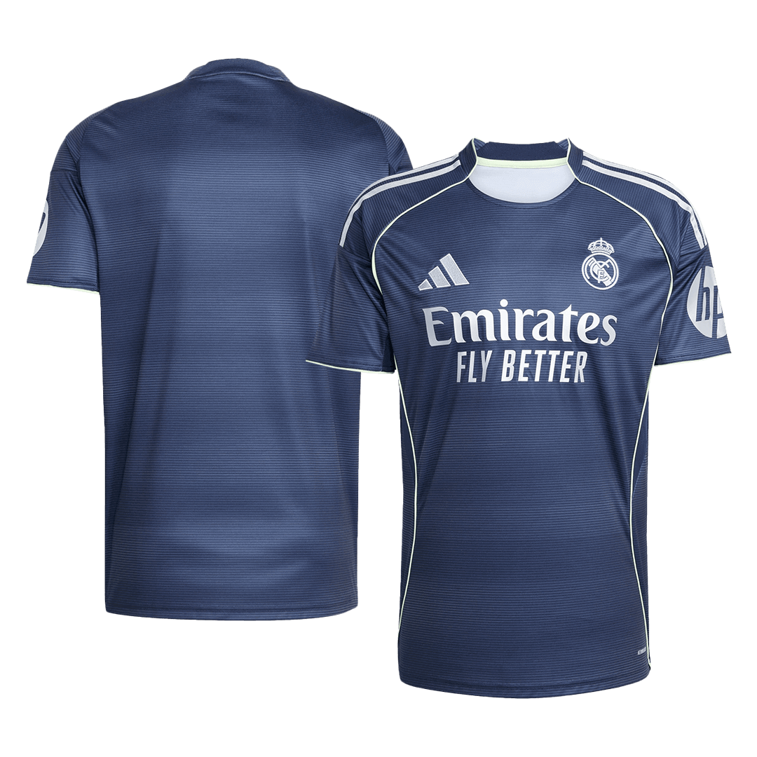 Real Madrid Soccer Jersey Away Custom Shirt 2025/26