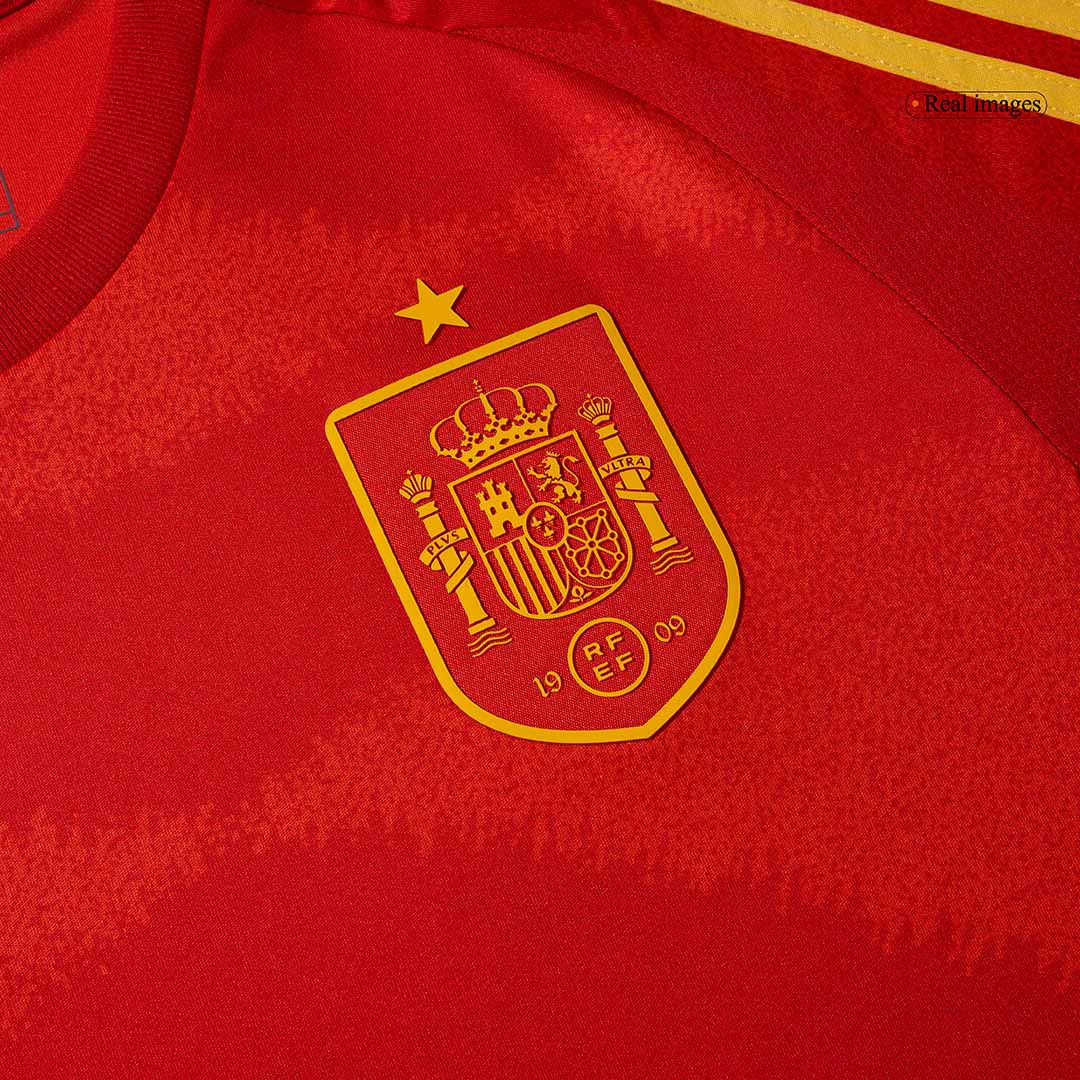 Spain Jersey Custom Soccer Jersey Home 2024