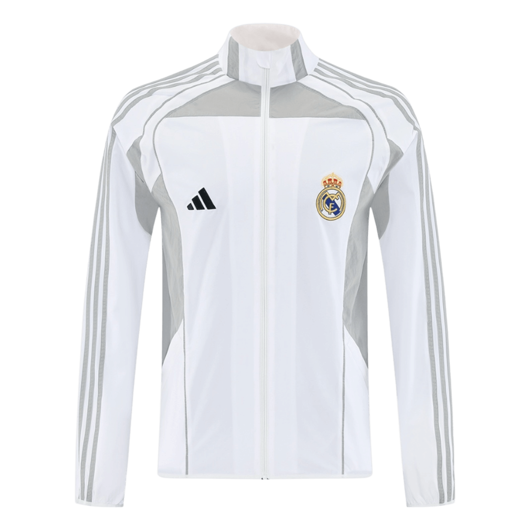 Real Madrid Windbreaker Jacket 2025/26 - White