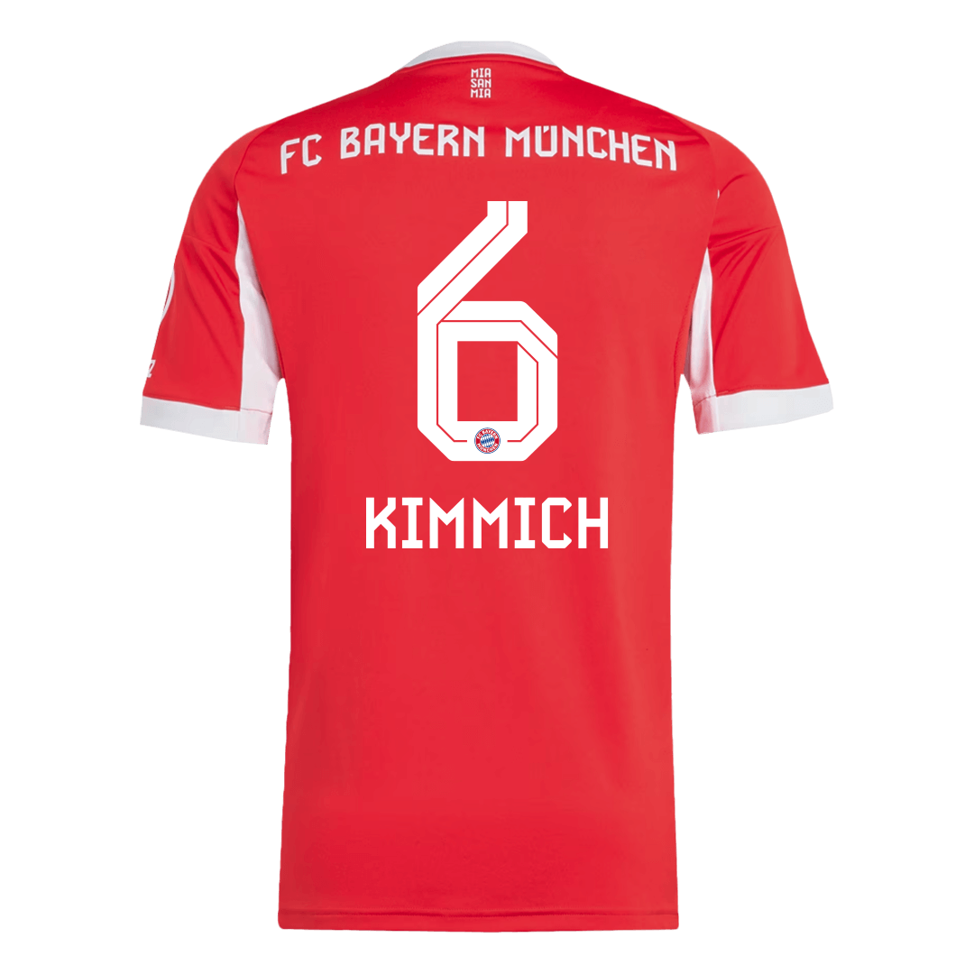 Men's Bayern Munich KIMMICH #6 Home Soccer Jersey 2025/26