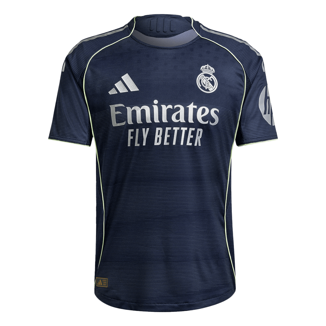 BELLINGHAM #5 Real Madrid Away Authentic Soccer Jersey 2025/26