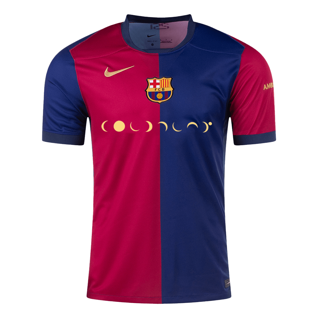 Barcelona Home Soccer Jersey 2024/25 - COLDPLAY