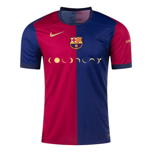 Barcelona Home Soccer Jersey 2024/25 - COLDPLAY