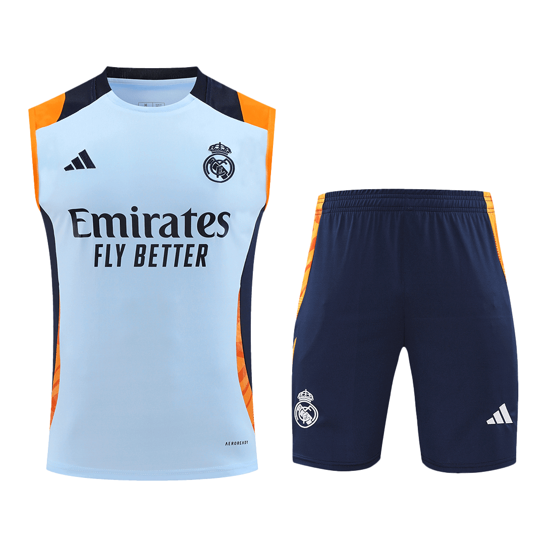 Real Madrid Pre-Match Soccer Training Kit 2024/25