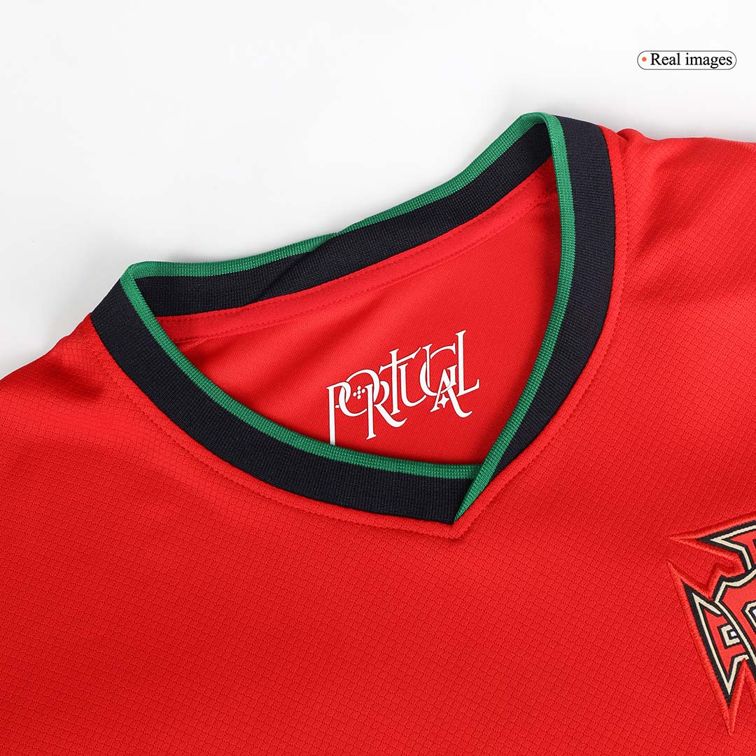 Portugal Home Soccer Jersey Euro