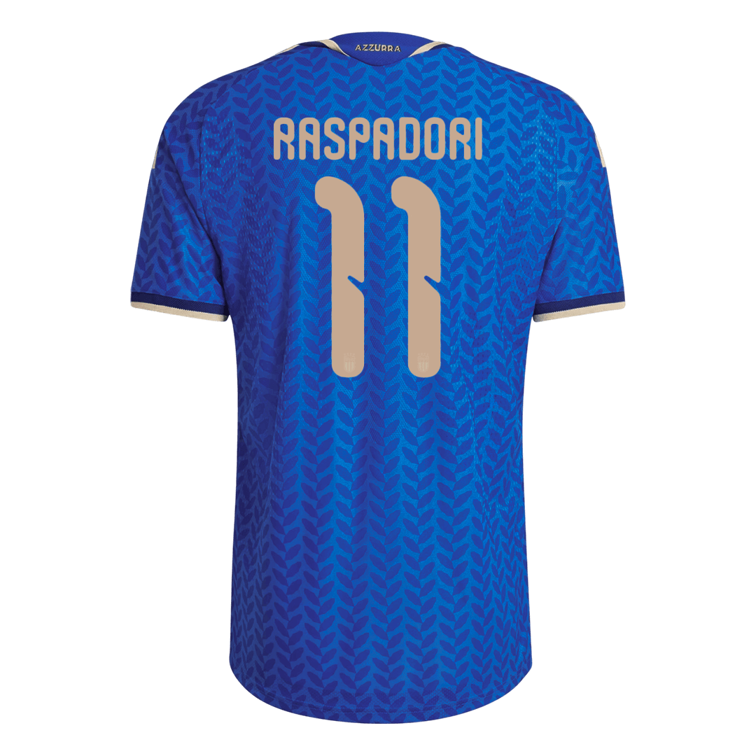 RASPADORI #11 Italy Home Player Version Jersey World Cup 2026