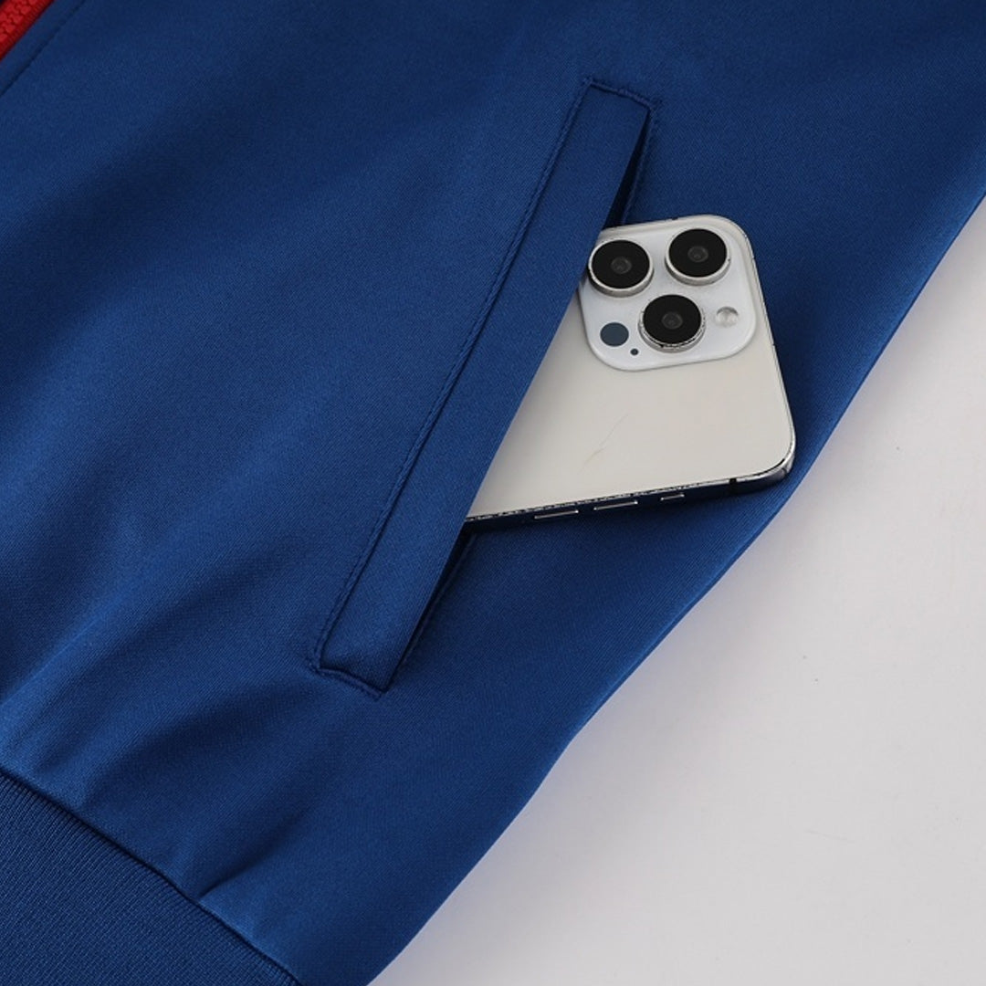 PSG Jacket Tracksuit 2025/26 Navy&Red