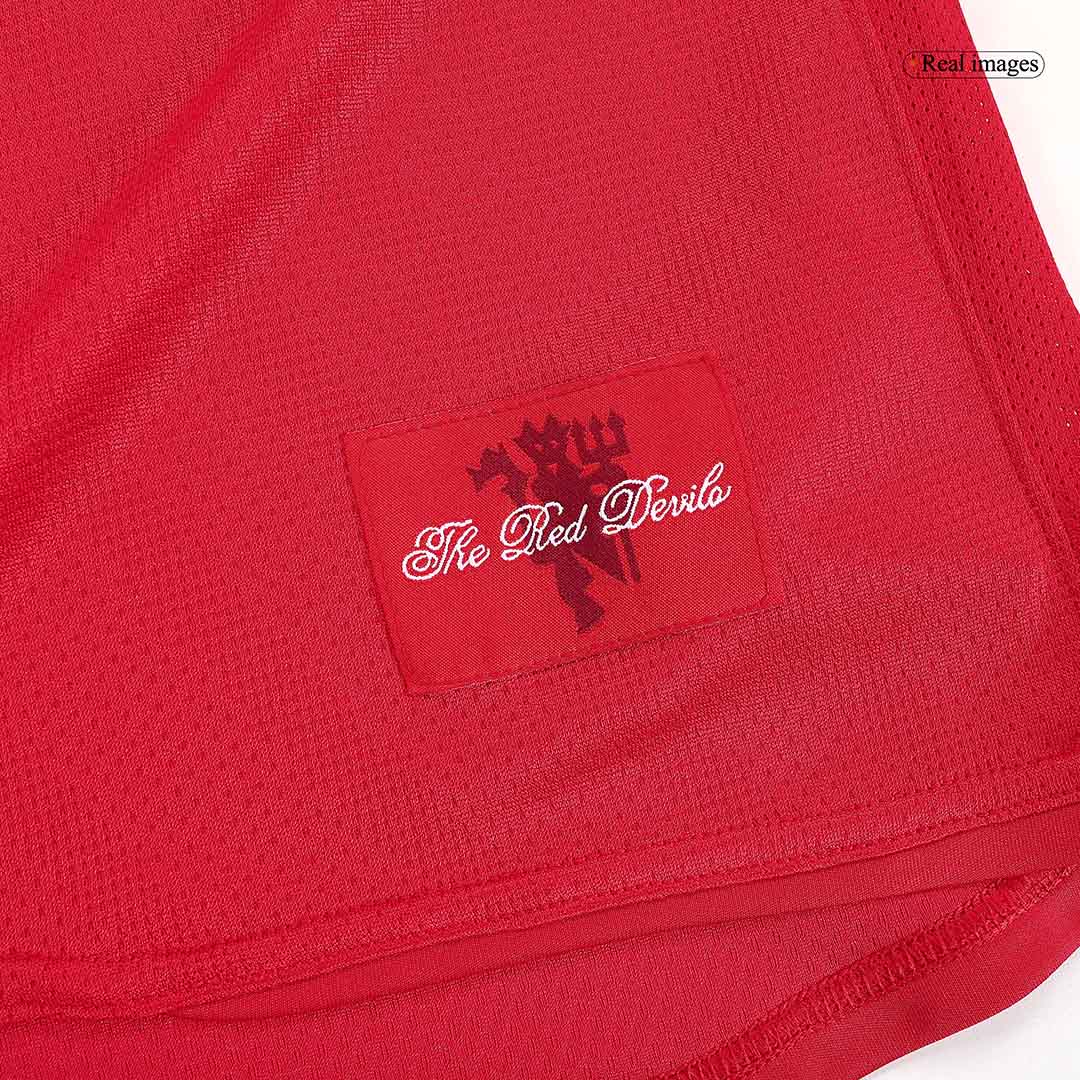 Manchester United RONALDO #7 Retro Jersey Home Soccer Shirt 2007/08 - UCL Final