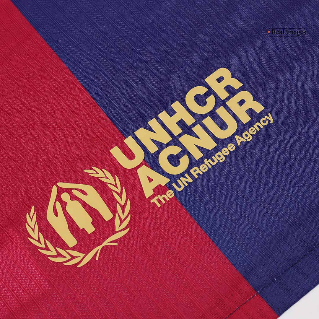 Authentic RAPHINHA #11 Barcelona Soccer Jersey Home Shirt 2024/25 - UCL