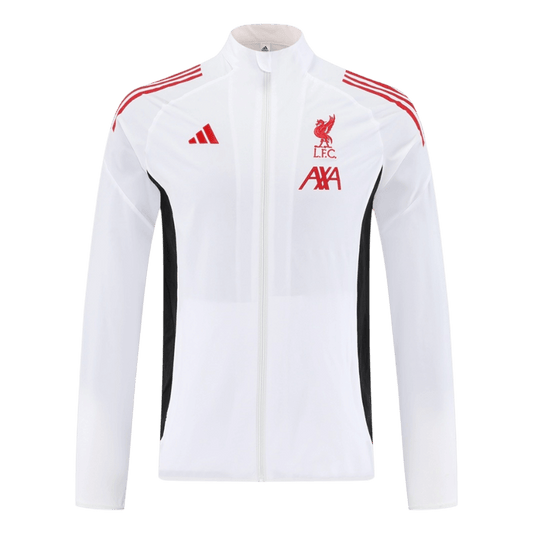 Liverpool Windbreaker Jacket 2025/26 - White