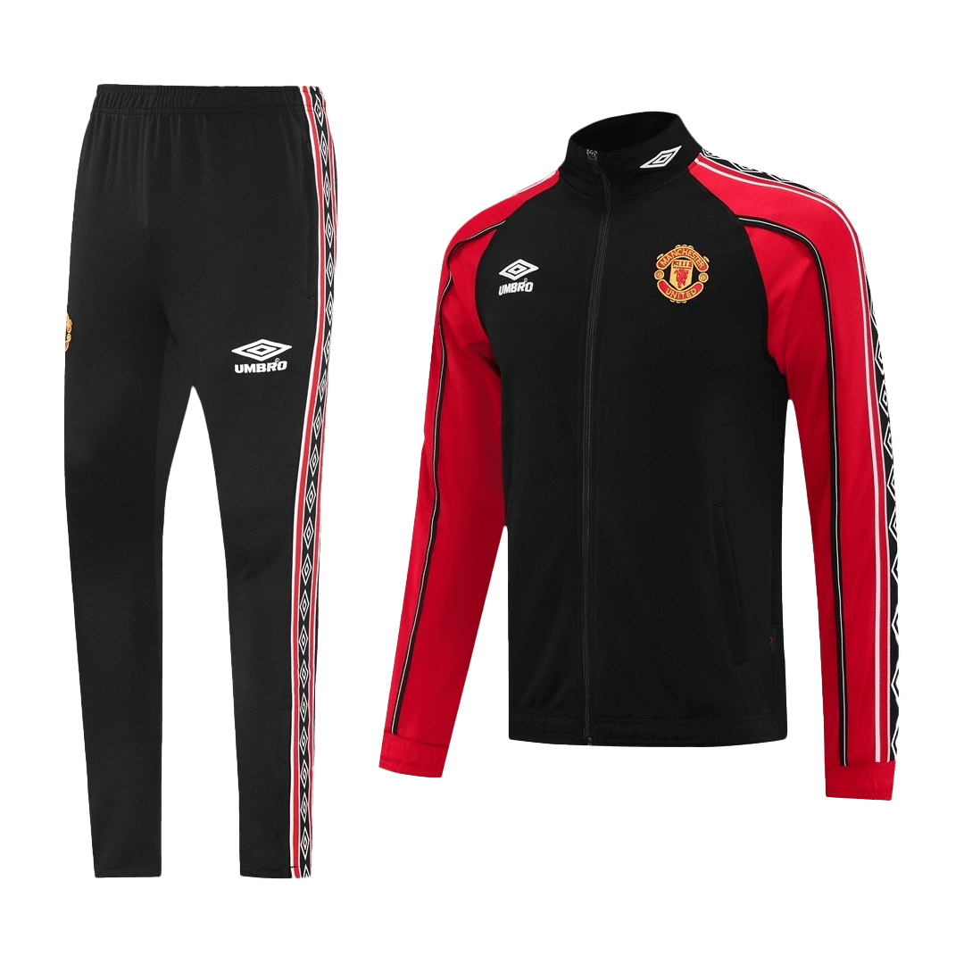 Manchester United Jacket Tracksuit 2025/26 Red&Black