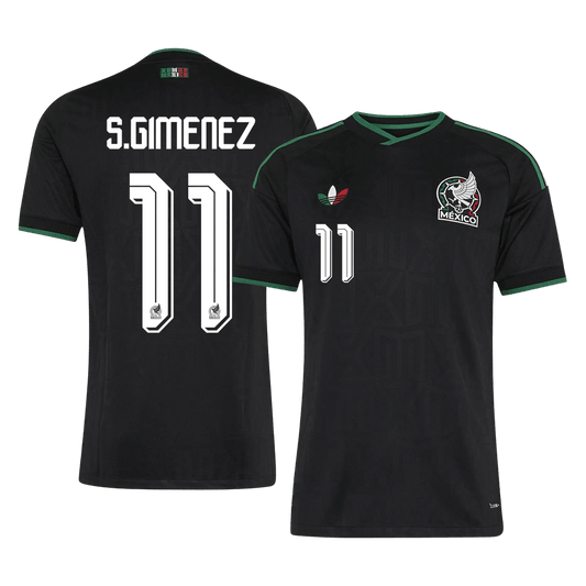 S.GIMENEZ #11 Mexico Third Away Player Version Jersey World Cup 2026