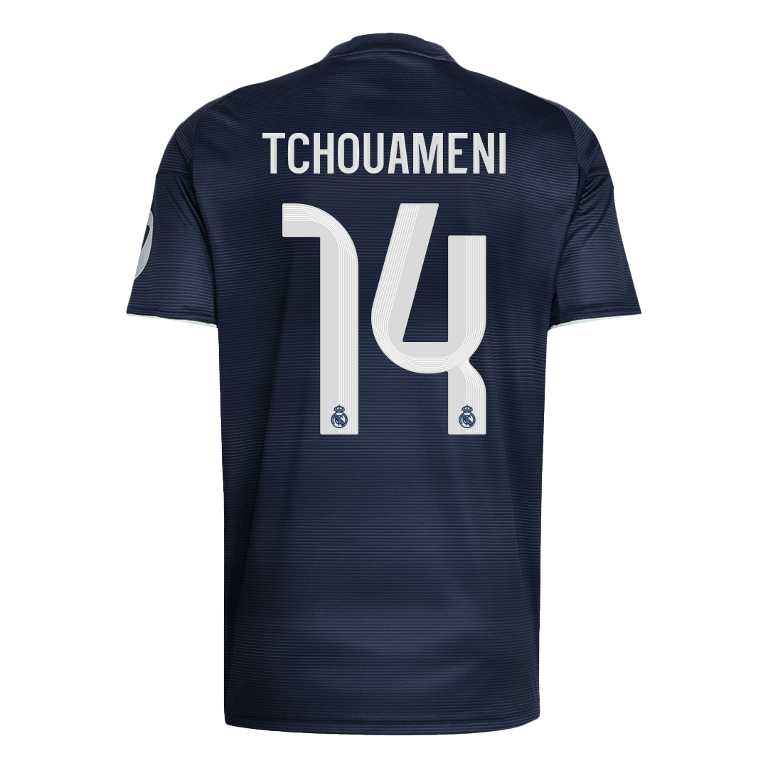 TCHOUAMENI #14 Real Madrid Away Soccer Jersey 2025/26