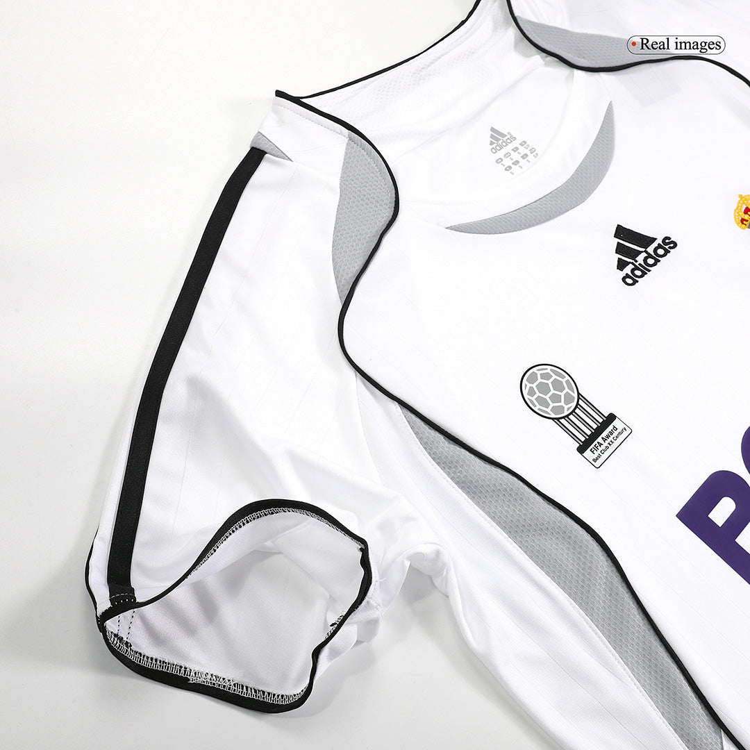 BECKHAM #23 Real Madrid Retro Jersey Home Soccer Shirt 2006/07