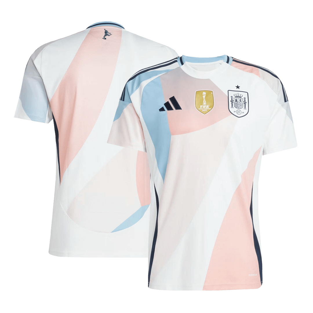 Men's Spain Away Soccer Jersey Women's Euro 2025