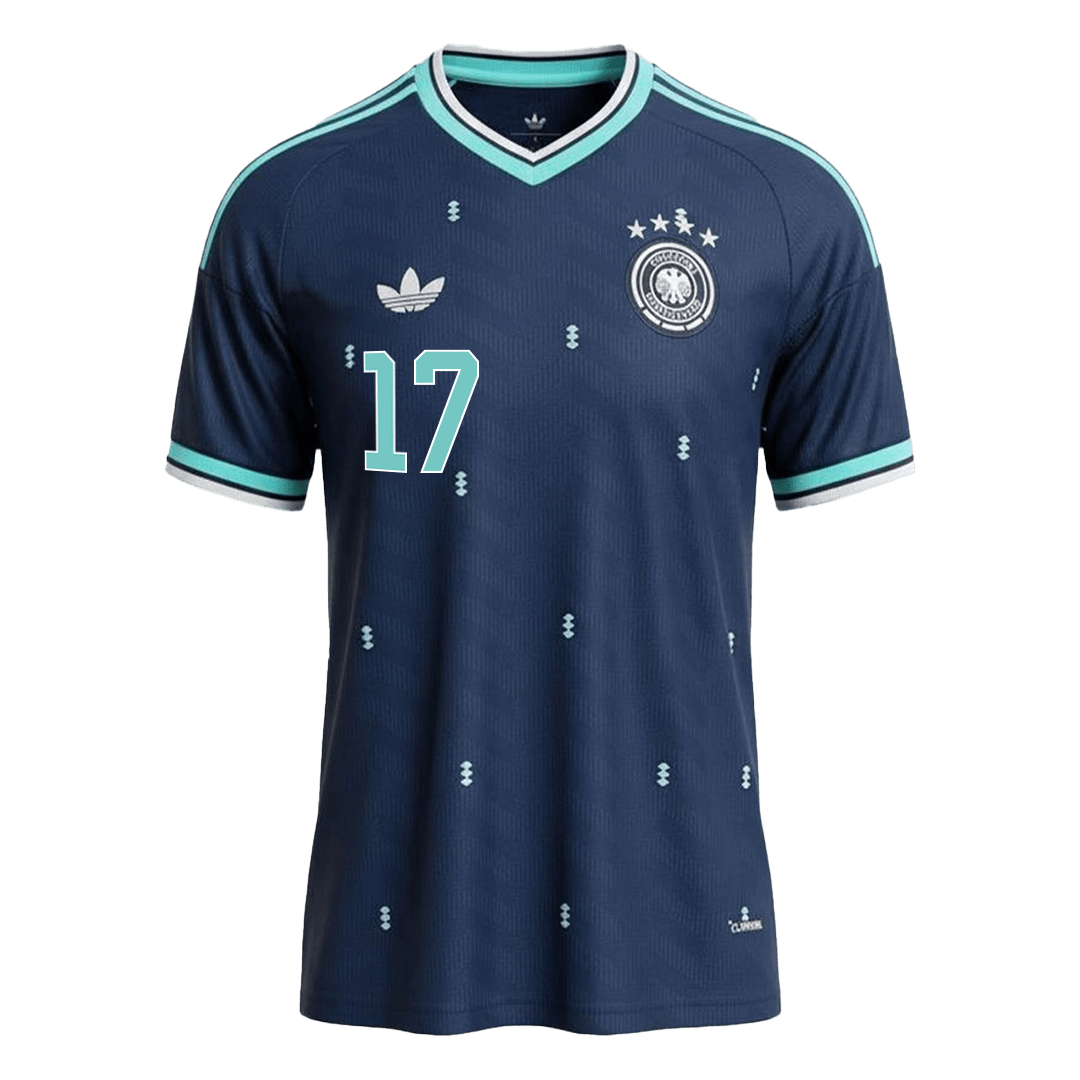 WIRTZ #17 Germany Away Soccer Jersey World Cup 2026