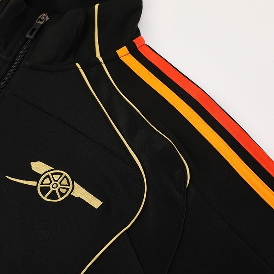 Arsenal Jacket Tracksuit 2025/26 Black